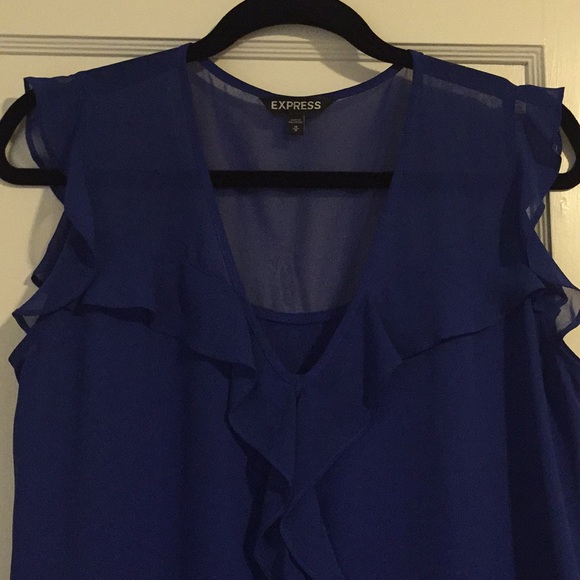 Express Ruffle Tank Top - Picture 2 of 5
